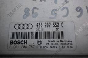 БЛОК УПРАВЛЕНИЯ AUDI A6 C5 2.4 98 ГОД 0261 204 767 (552C)