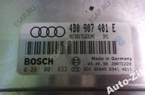 БЛОК УПРАВЛЕНИЯ   AUDI A6 C5 2.5 TDI 4B0907401E