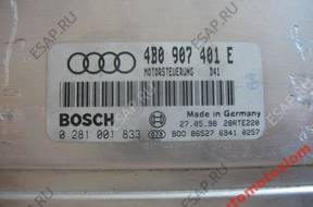 БЛОК УПРАВЛЕНИЯ   AUDI A6 C5 2.5 TDI 4B0907401E