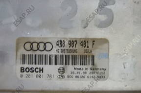 БЛОК УПРАВЛЕНИЯ AUDI A6 C5 2.5 TDI   4B0907401F