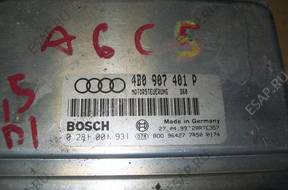 БЛОК УПРАВЛЕНИЯ   AUDI A6 C5 2.5 TDI 4B0907401P