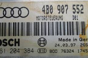 БЛОК УПРАВЛЕНИЯ   AUDI A6 C5 4B0907552D