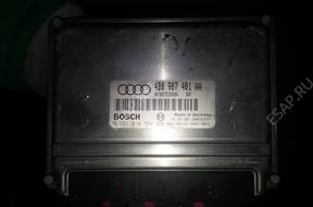 БЛОК УПРАВЛЕНИЯ AUDI A6 C5   ДВИГАТЕЛЕМ 4B0907401AA