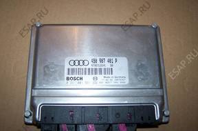 БЛОК УПРАВЛЕНИЯ AUDI A6 C5   ДВИГАТЕЛЕМ 4B1907401P