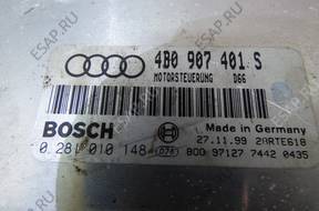 БЛОК УПРАВЛЕНИЯ AUDI A6 C6 2.5 TDI   4B0907401S