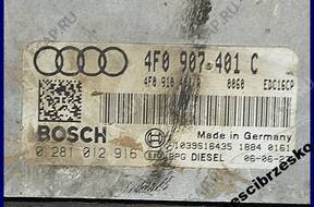 БЛОК УПРАВЛЕНИЯ AUDI A6 C6 2.7 TDI 4F0907401C 0281012916