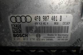 БЛОК УПРАВЛЕНИЯ AUDI A6 C6 3.0 TDI 4F0907401B