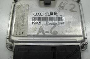 БЛОК УПРАВЛЕНИЯ AUDI A6   ДВИГАТЕЛЕМ 4,2 4F0910560