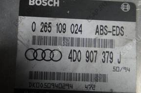 БЛОК УПРАВЛЕНИЯ audi A8 0 265 109 024  4D0 907 379 J