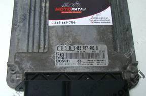 БЛОК УПРАВЛЕНИЯ AUDI A8 0281012151 4E0907401B EDC16CP