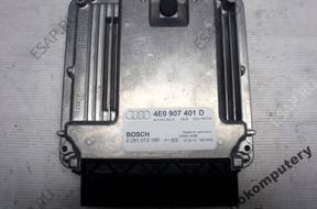 БЛОК УПРАВЛЕНИЯ AUDI A8 3.0TDI 4e0907401d 0281013189 +PIN