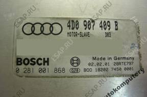 БЛОК УПРАВЛЕНИЯ AUDI A8 3.3TDI 4d0907409b 0281001868