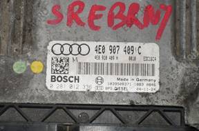 БЛОК УПРАВЛЕНИЯ AUDI A8 4.0TDI  0281012336 4E0907409C