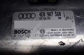 БЛОК УПРАВЛЕНИЯ AUDI A8 4.2 4e0907560 0261208131 +PIN