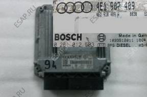 БЛОК УПРАВЛЕНИЯ AUDI A8 4.2TDI 4e1907409 0281012503  _94