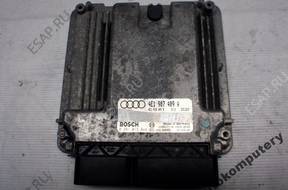 БЛОК УПРАВЛЕНИЯ AUDI A8 4.2TDI 4e1907409a 0281013844 +PIN