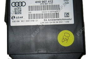 БЛОК УПРАВЛЕНИЯ AUDI A8 4H   MOCY 4H0907412