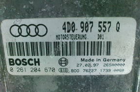БЛОК УПРАВЛЕНИЯ AUDI A8 D2 3.7   4D0907557Q