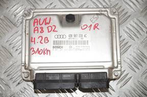 БЛОК УПРАВЛЕНИЯ  AUDI A8 D2  4,2 B 2001 год,  4D090755AC