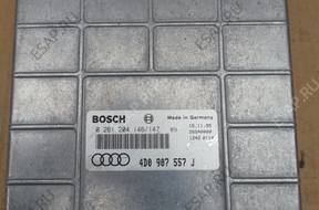 БЛОК УПРАВЛЕНИЯ Audi A8 d2   ДВИГАТЕЛЕМ 4D0907557J