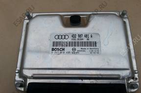 БЛОК УПРАВЛЕНИЯ Audi A8 d2   ДВИГАТЕЛЕМ 4D2907401A