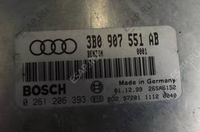 БЛОК УПРАВЛЕНИЯ AUDI A8 D2 LIFT 2.8   3B0907551AB