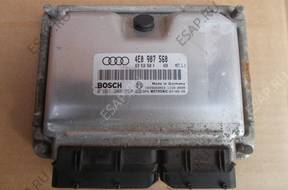 БЛОК УПРАВЛЕНИЯ AUDI A8 D3  ДВИГАТЕЛЕМ  4E0907560