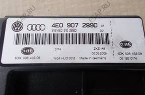 БЛОК УПРАВЛЕНИЯ AUDI A8 D3 LIFT 4E0910289D 4E0907289