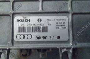 БЛОК УПРАВЛЕНИЯ   Audi B4 80 2.0 115K 8A0907311AN