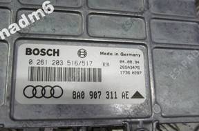 БЛОК УПРАВЛЕНИЯ AUDI B4 80 94 2.0   ДВИГАТЕЛЕМ