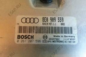 БЛОК УПРАВЛЕНИЯ Audi Bosch 0261207596  8E0909559