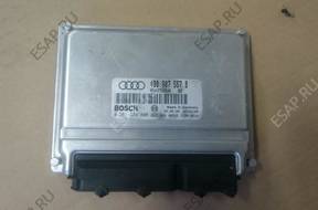 БЛОК УПРАВЛЕНИЯ AUDI   ДВИГАТЕЛЕМ 4B0 907 557 B