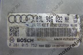 БЛОК УПРАВЛЕНИЯ AUDI Q5 0281015752 03L906022NH