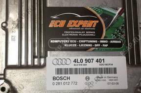 БЛОК УПРАВЛЕНИЯ AUDI Q7 3.0 TDI 4L0907401 0281012772