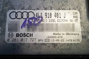 БЛОК УПРАВЛЕНИЯ Audi Q7 3.0 TDI CJMA 204KM 0281017727