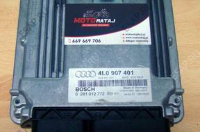 БЛОК УПРАВЛЕНИЯ AUDI Q7 3.0TDI 0281012772 4L0907401