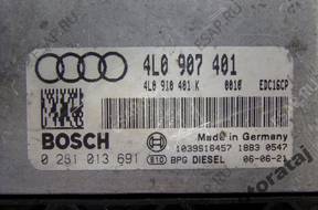 БЛОК УПРАВЛЕНИЯ AUDI Q7 3.0TDI 0281013691 4L0907401