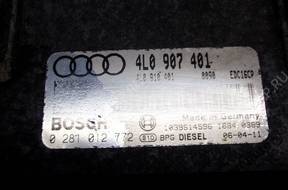 БЛОК УПРАВЛЕНИЯ AUDI Q7 3.0TDI 4l0907401 0281012772 + PIN