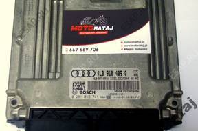 БЛОК УПРАВЛЕНИЯ AUDI Q7 4.2 0281019741 4L0910409Q