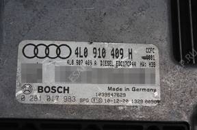 БЛОК УПРАВЛЕНИЯ Audi Q7 4.2 TDI CCFC 340KM 0281017983