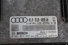 БЛОК УПРАВЛЕНИЯ Audi Q7 4.2 TDI CCFC 340KM 0281017983