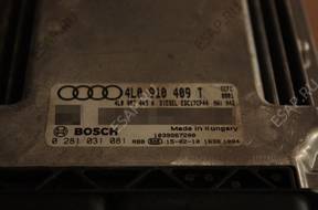 БЛОК УПРАВЛЕНИЯ Audi Q7 4.2 TDI V8 CCFC 340KM 0281031081
