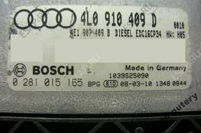 БЛОК УПРАВЛЕНИЯ AUDI Q7 4.2TDI 4l0910409d 0281015165 +PIN