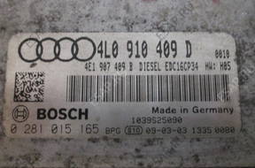 БЛОК УПРАВЛЕНИЯ   AUDI Q7 4L0910409D 0281015165
