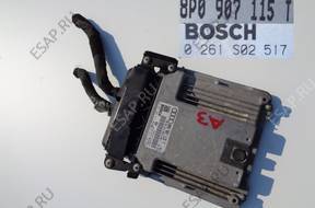 БЛОК УПРАВЛЕНИЯ AUDI S3 A3 2.0 TFSI 8P0907115T 0261S02517