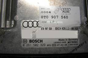 БЛОК УПРАВЛЕНИЯ AUDI S5 4.2 V8 8t0907560 0261s02329 +PIN