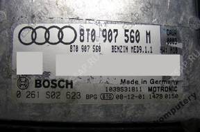 БЛОК УПРАВЛЕНИЯ AUDI S5 4.2 V8 8t0907560m 0261s02623 +PIN