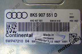 БЛОК УПРАВЛЕНИЯ AUDI S5 8T 8K5907551D  5WP47210 04