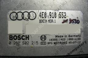 БЛОК УПРАВЛЕНИЯ AUDI S8 5.2FSI 4e0910552 0261s02215