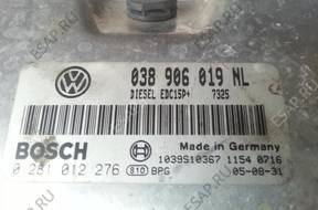 БЛОК УПРАВЛЕНИЯ AUDI SEAT 1.9TDI 0281012276